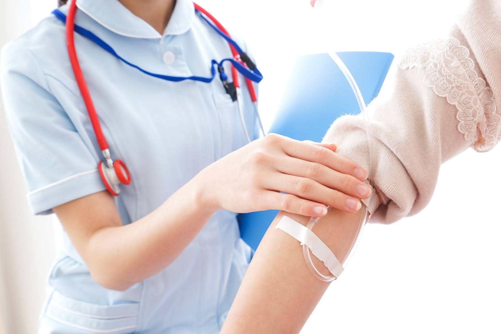 幹細胞投与（点滴）